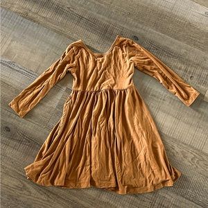 Kyte Baby Twirl Dress in Nutmeg Size 4t